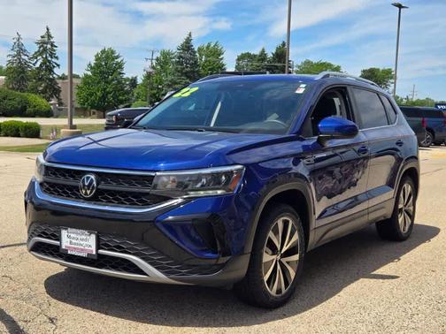 Blue 2022 Volkswagen Taos 1.5T SE