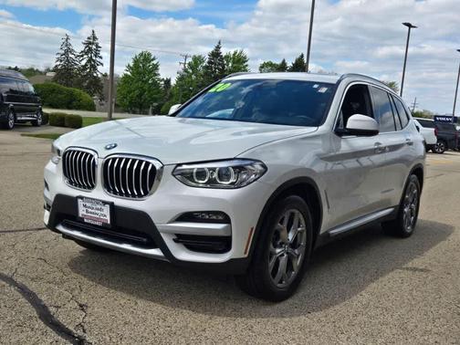 Alpine White 2020 BMW X3 xDrive30i