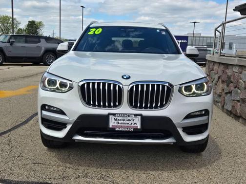 Alpine White 2020 BMW X3 xDrive30i