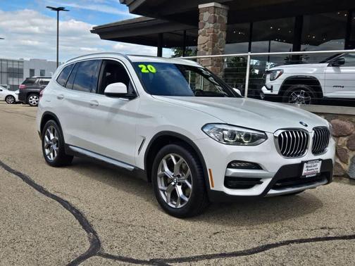 Alpine White 2020 BMW X3 xDrive30i