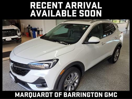 White Frost Tricoat 2023 Buick Encore GX Essence