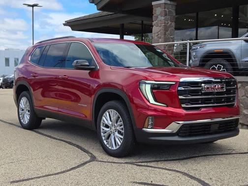 Volcanic Red Tintcoat 2026 GMC Acadia Elevation AWD