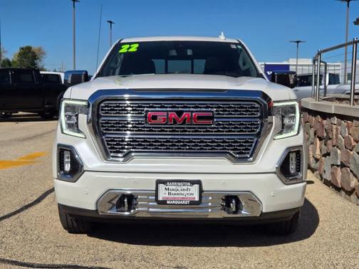 White Frost Tricoat 2022 GMC Sierra 1500 Denali