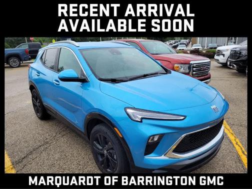 Aquamarine Blue Metallic 2025 Buick Encore GX Sport Touring