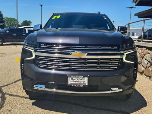 Dark Ash Metallic 2024 Chevrolet Tahoe Premier
