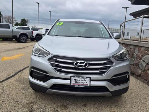 Silver 2017 Hyundai Santa Fe Sport 2.4L