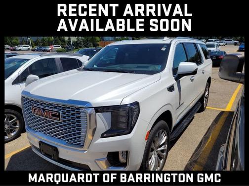 White Frost Tricoat 2023 GMC Yukon XL Denali
