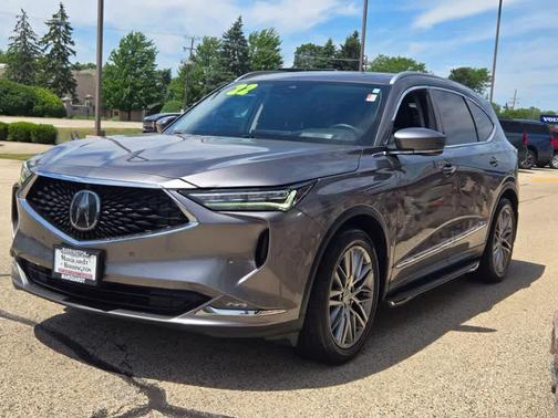 Gray 2022 Acura MDX Advance Package