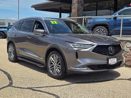 Gray 2022 Acura MDX Advance Package