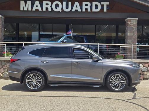 Gray 2022 Acura MDX Advance Package
