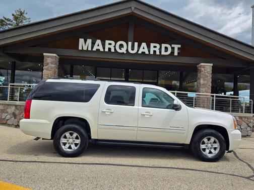 White Diamond Tricoat 2013 GMC Yukon XL 1500 SLT