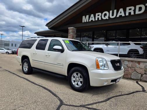White Diamond Tricoat 2013 GMC Yukon XL 1500 SLT