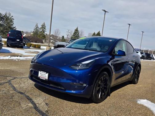 Blue 2023 Tesla Model Y Long Range Dual Motor All-Wheel Drive