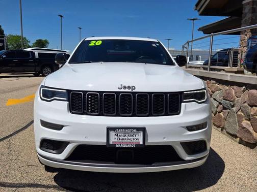 Bright White Clear-Coat 2020 Jeep Grand Cherokee Limited X