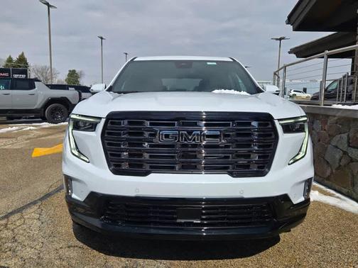 Glacier White Tricoat 2026 GMC Acadia Denali