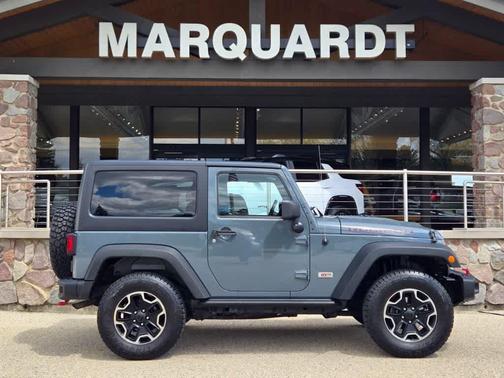 Gray 2013 Jeep Wrangler Rubicon