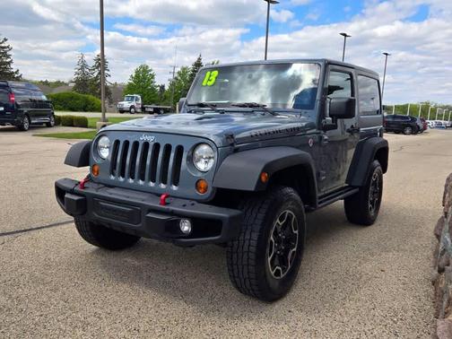 Gray 2013 Jeep Wrangler Rubicon