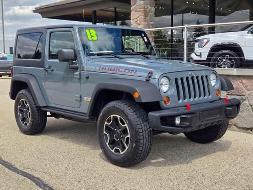 Gray 2013 Jeep Wrangler Rubicon