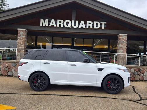 White 2021 Land Rover Range Rover Sport HST MHEV