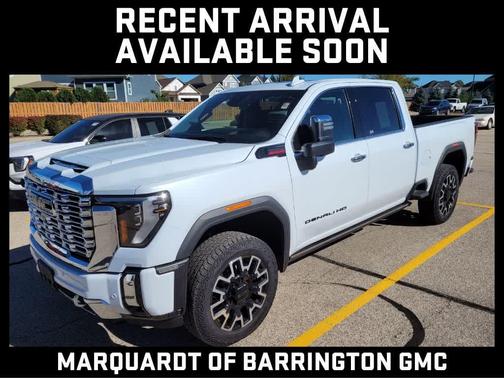 Glacier White Tricoat 2026 GMC Sierra 2500 Denali