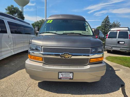 All Normally Body Colored Non-Sheet Metal Parts Will Be Flat Bla 2022 Chevrolet Express 2500 LT