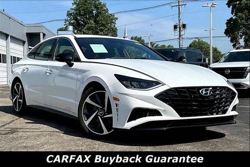Quartz White 2021 Hyundai SONATA SEL Plus