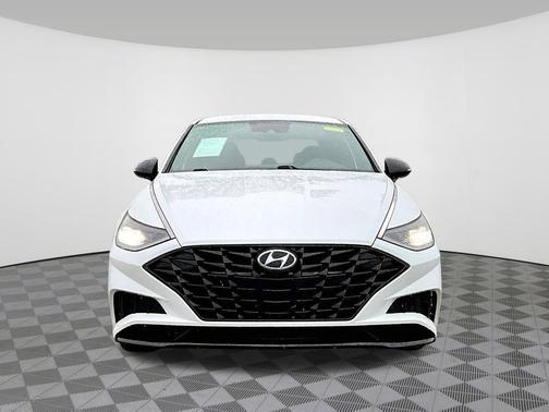 Quartz White 2021 Hyundai SONATA SEL Plus
