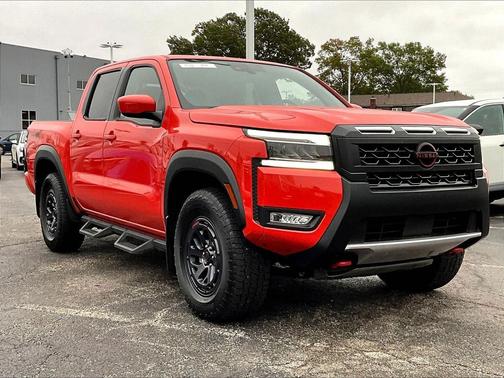 Afterburn Orange 2025 Nissan Frontier PRO-4X