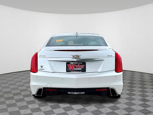 Crystal White Tricoat 2019 Cadillac CTS 3.6L Luxury