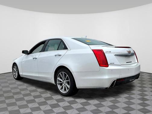 Crystal White Tricoat 2019 Cadillac CTS 3.6L Luxury