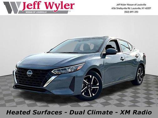 Atlantic Gray Metallic 2025 Nissan Sentra SV