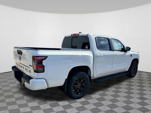 Glacier White 2026 Nissan Frontier SV