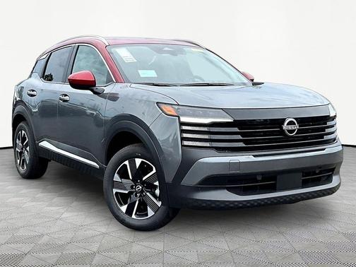 Gun Metallic/Scarlet Ember Tintcoat 2026 Nissan Kicks SV