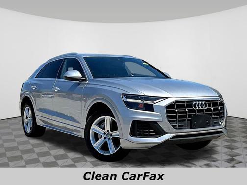 Silver Metallic 2019 Audi Q8 3.0T Premium