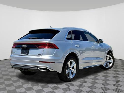 Silver Metallic 2019 Audi Q8 3.0T Premium