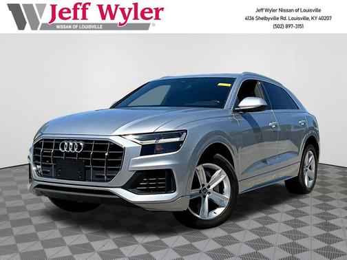Silver Metallic 2019 Audi Q8 3.0T Premium