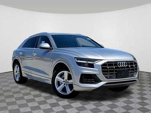 Silver Metallic 2019 Audi Q8 3.0T Premium