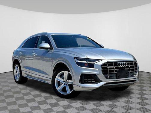 Silver Metallic 2019 Audi Q8 3.0T Premium