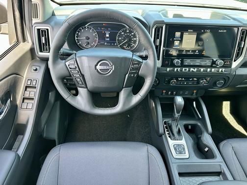 Glacier White 2026 Nissan Frontier SV