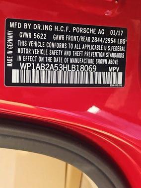 2017 Porsche Macan S