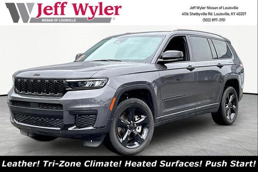 Baltic Gray Metallic Clearcoat 2024 Jeep Grand Cherokee L Altitude