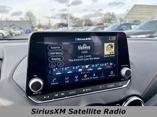 Atlantic Gray Metallic/Super Black 2025 Nissan Sentra SR