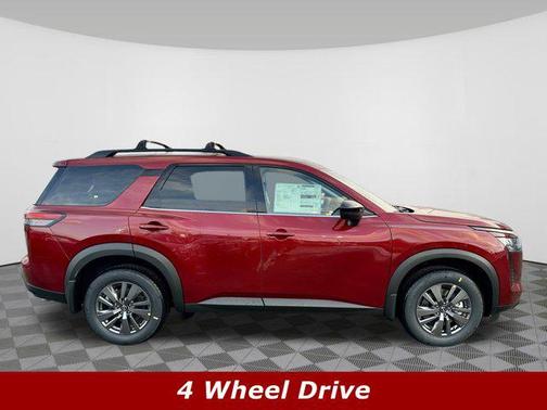 Scarlet Ember Tintcoat 2026 Nissan Pathfinder SV