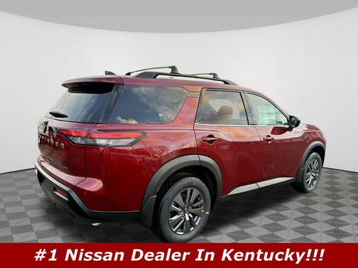 Scarlet Ember Tintcoat 2026 Nissan Pathfinder SV