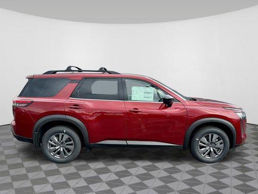 Scarlet Ember Tintcoat 2026 Nissan Pathfinder SV