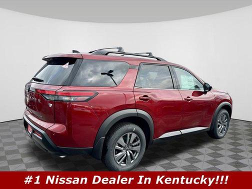 Scarlet Ember Tintcoat 2026 Nissan Pathfinder SV