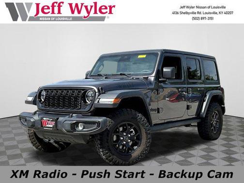 Granite Crystal Metallic Clearcoat 2025 Jeep Wrangler Willys