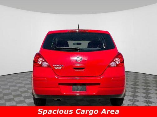 Red Alert Metallic 2009 Nissan Versa 1.8 S