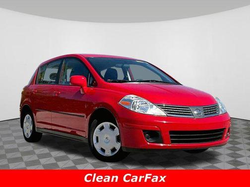 Red Alert Metallic 2009 Nissan Versa 1.8 S
