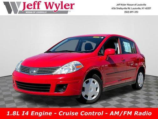 Red Alert Metallic 2009 Nissan Versa 1.8 S